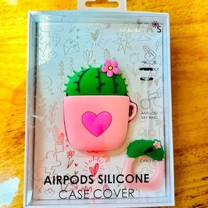 NWB dELiAs Cactus Silicone Case Cover For Apple Airpods Pro.